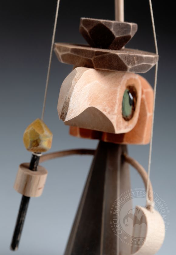 Morový doktor - Wooden Standing Puppet