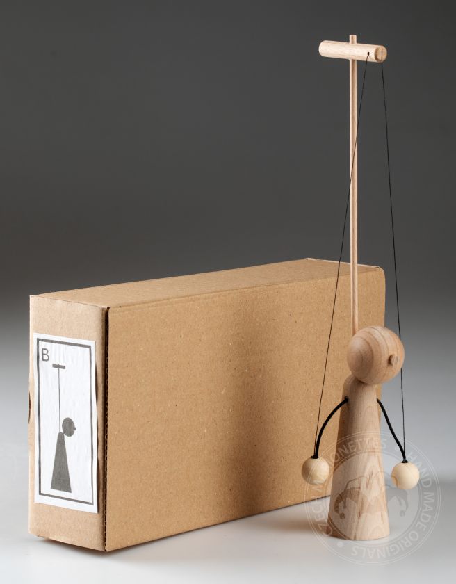 DIY - kit créatif - marionnette en bois simple