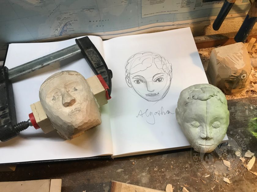 Sharp in Puppet Carving