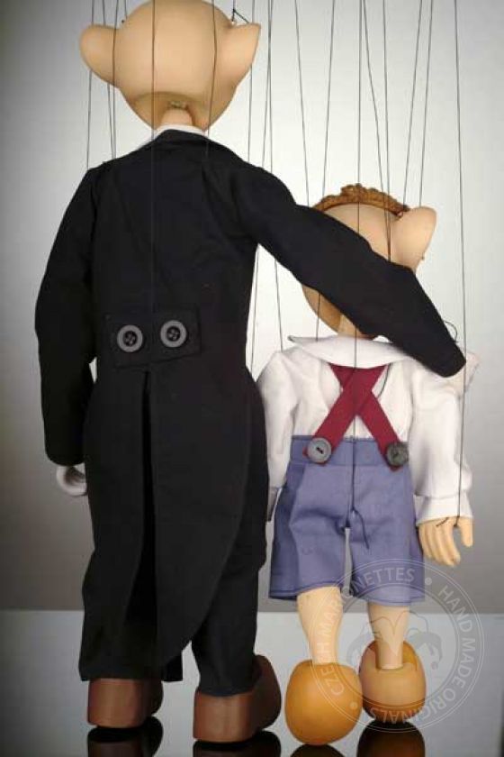 Hurvinek - wellknown Czech marionette puppet, Large