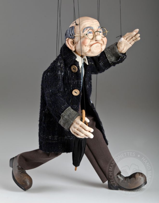 Opa Joe tschechische Marionette