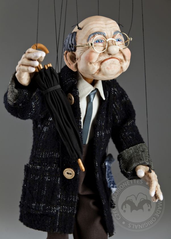 Old Man Joe Marionette Puppet