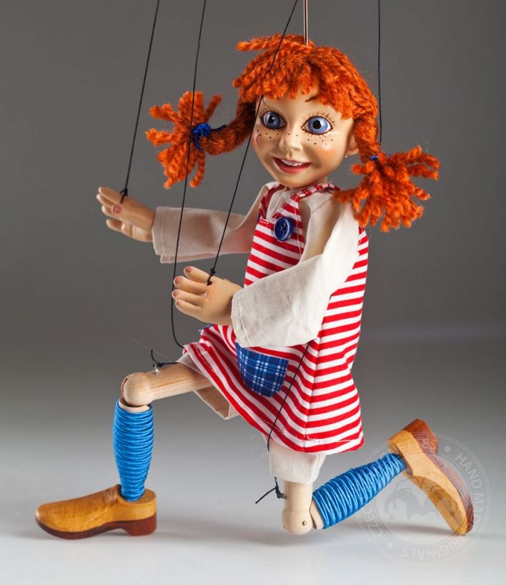 Marionetta ispirata a Pippi calzelunghe