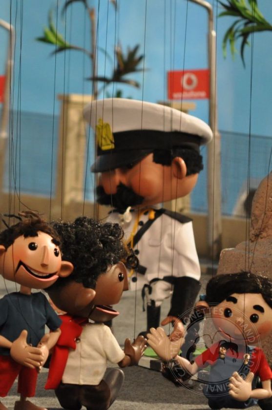 Référence dont nous sommes fiers : Marionnettes pour la publicité Vodafone - Moyen-Orient