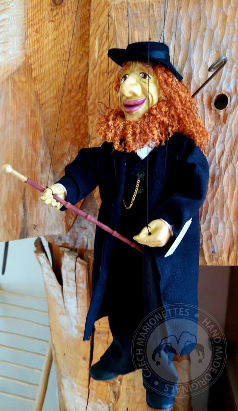 Jew Marionette puppet handmade in a classic style