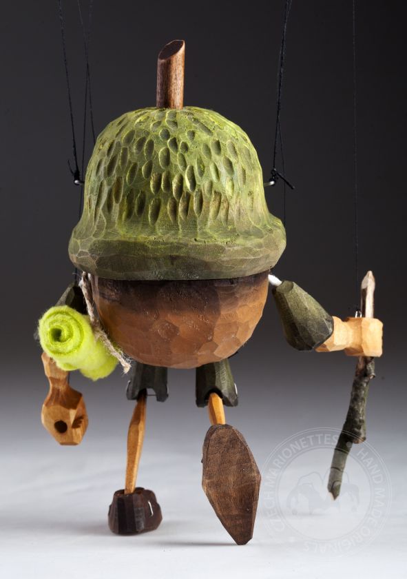 Chiff-Chaff wooden string puppet