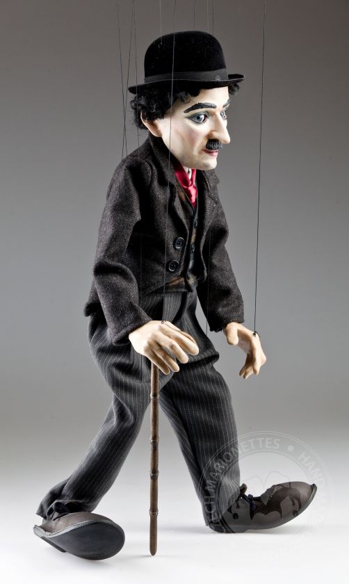 Great Charlie Chaplin – 28inches (70cm) hand-made marionette