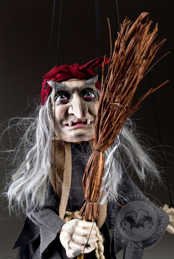 Witch Marionette with Headband