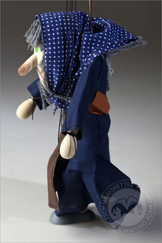 Hunchbacked Witch Marionette