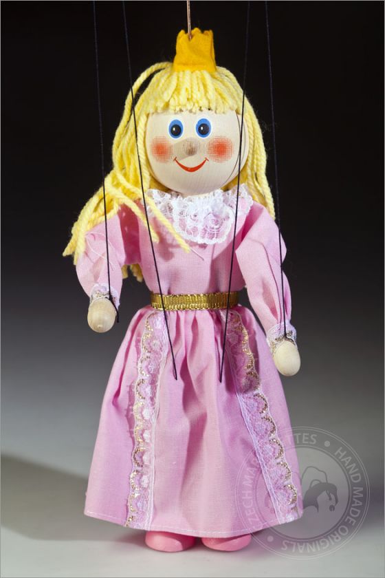 Princess marionettes Pink Rosie and Forget-me-not