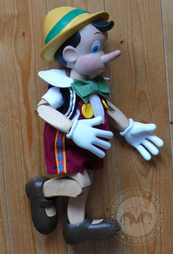 Pinocchio – dokonale vyřezávaná replika