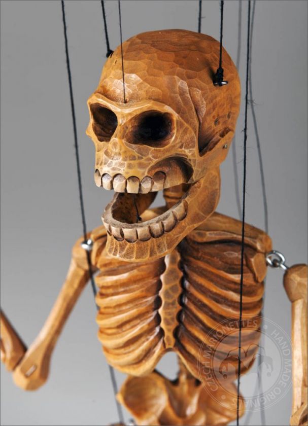 Smiling Skeleton Marionette