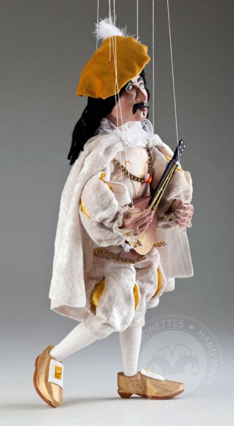 Ukulele Player Czech Marionette Puppet