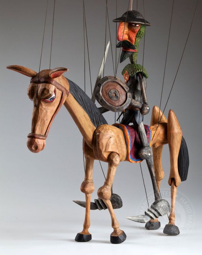 Don Quichotte and Rocinante Horse
