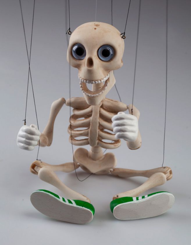 Baby Bonnie Happy Skeleton Puppet Marionettes Cz