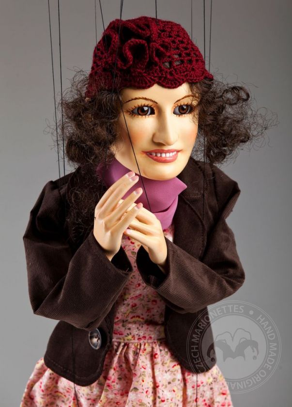 Lady - une marionnette inspirée du film Charlie Chaplin