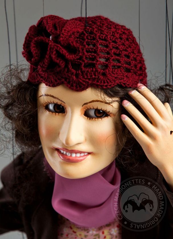 Lady - une marionnette inspirée du film Charlie Chaplin
