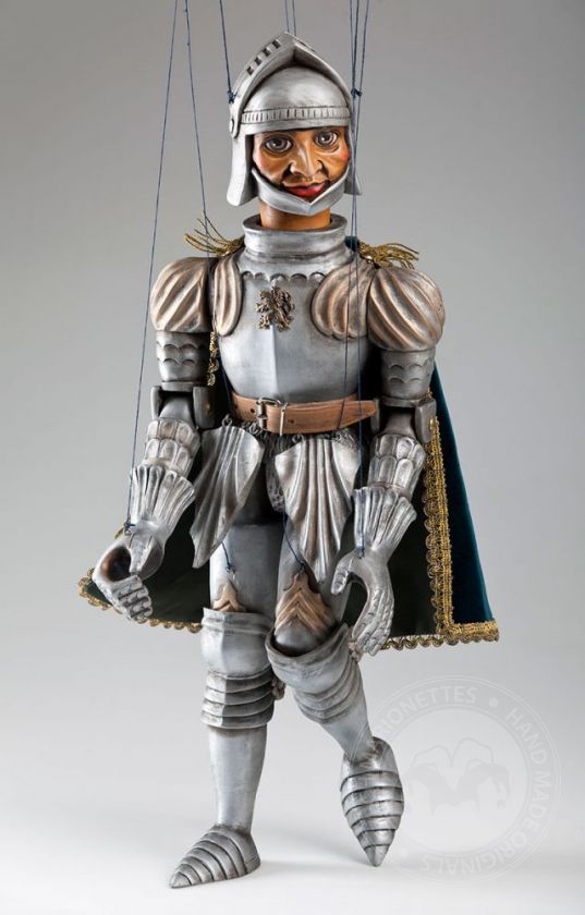 Knight Handcarved Marionette