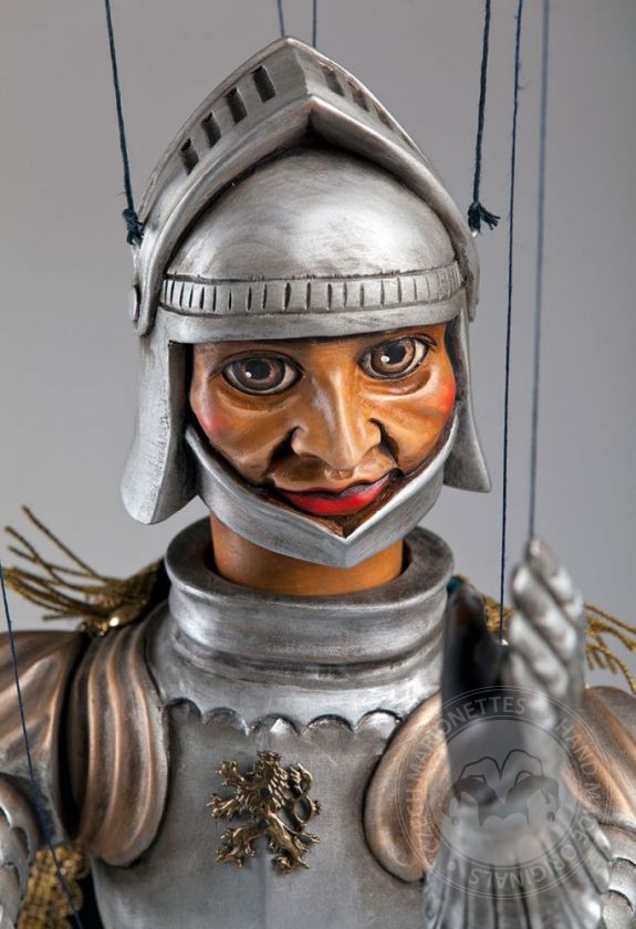 Knight Handcarved Marionette