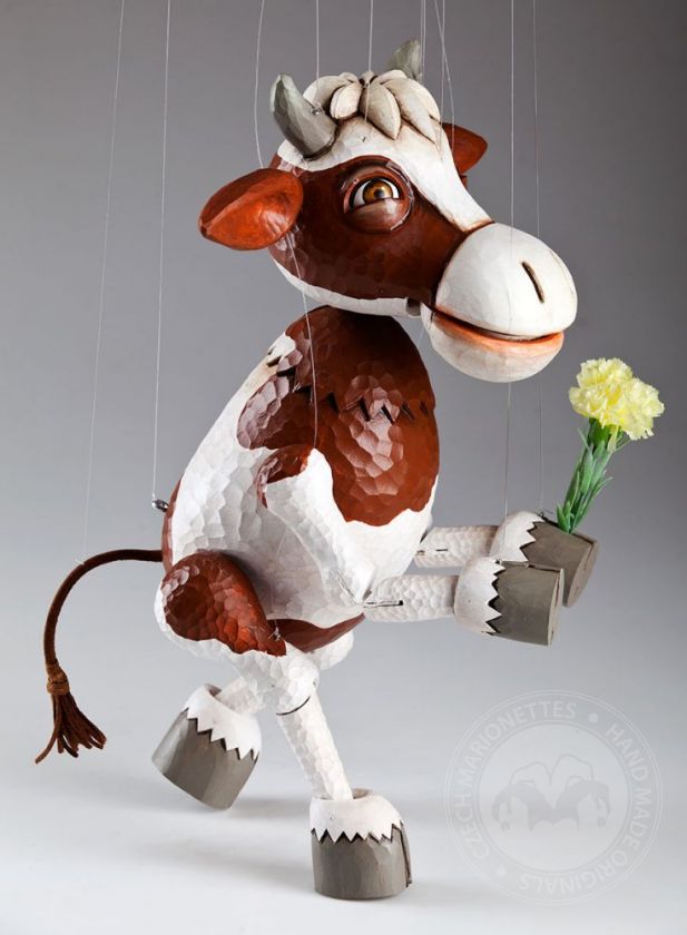 Happy Cow Czech Marionette