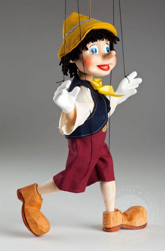 Marionetta del giovane Pinocchio