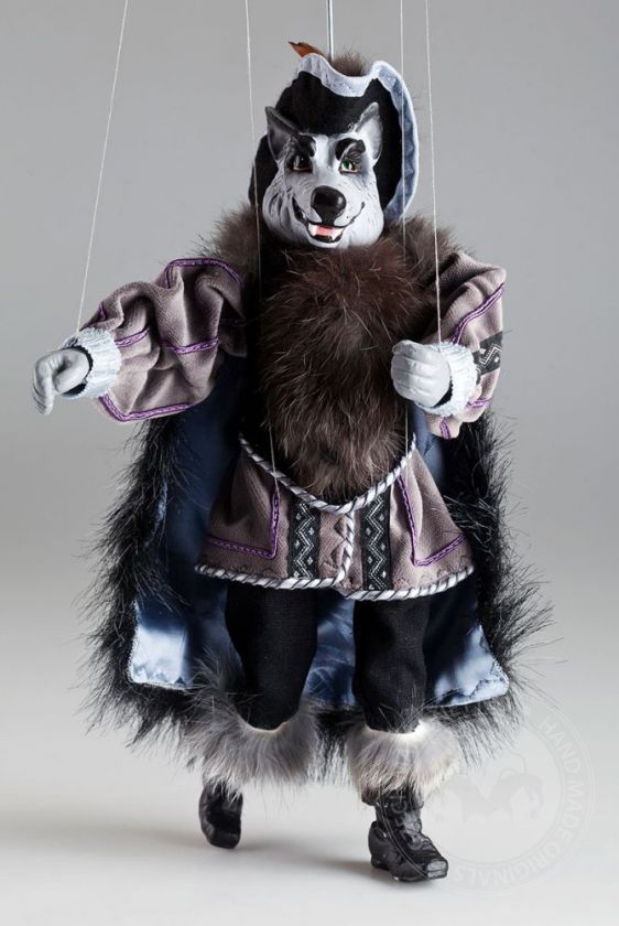 Fairy tale wolf puppet