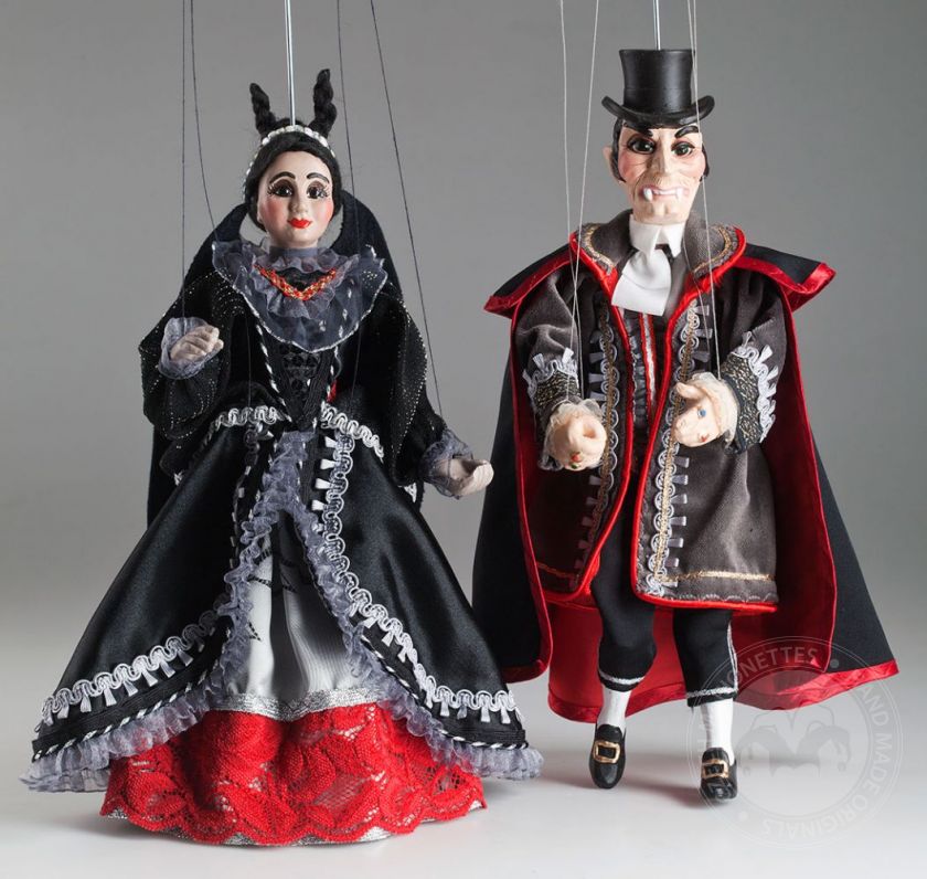 Das Ehepaar Dracula – Marionetten