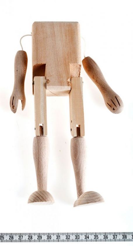 Marionette making: Body, hands, legs 21 cm