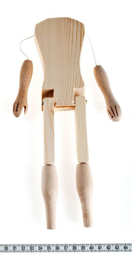 Marionette making: Female body 26 cm (10 inches)