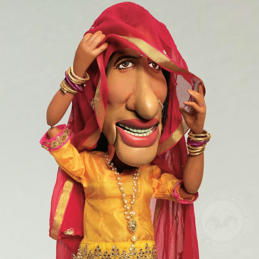 Amitabh Bachchan Marionettes made for Indian advertising