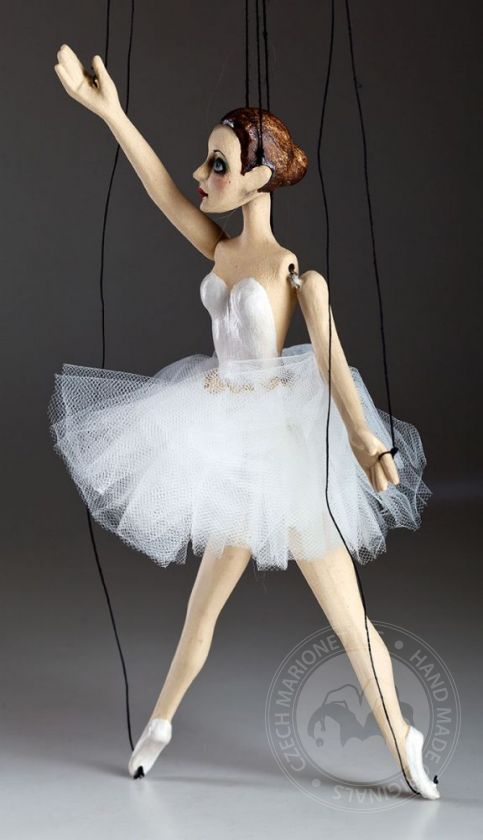Ceramic Ballerina Marionette