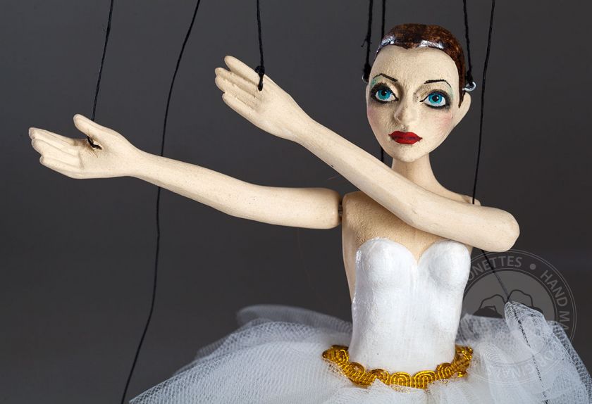 Keramik Ballerina Marionette