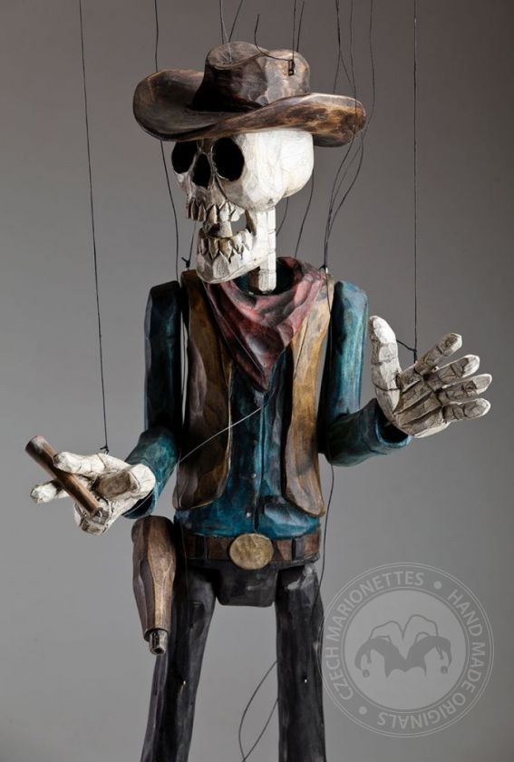 Tote Cowboy Marionette