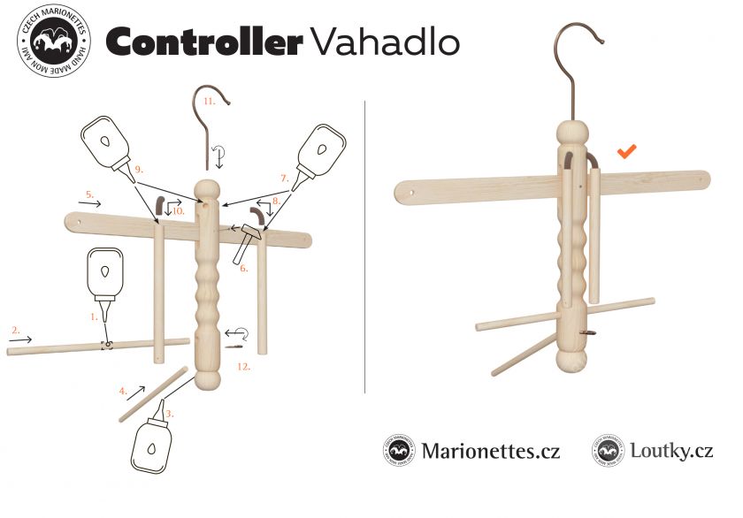 Marionette making DIY: Great controller