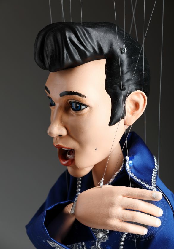 Elvis Presley -Marionnette de rue