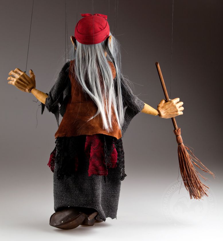 Large Witch Marionette