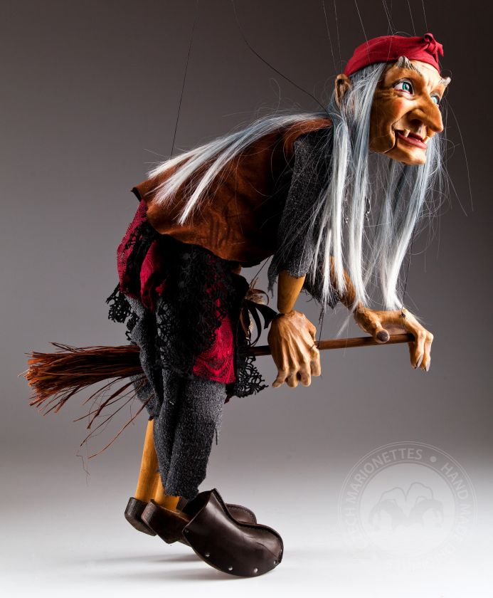 Large Witch Marionette