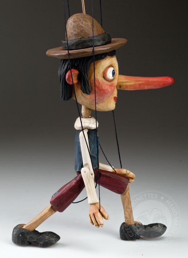 Pinocchio v klobouku