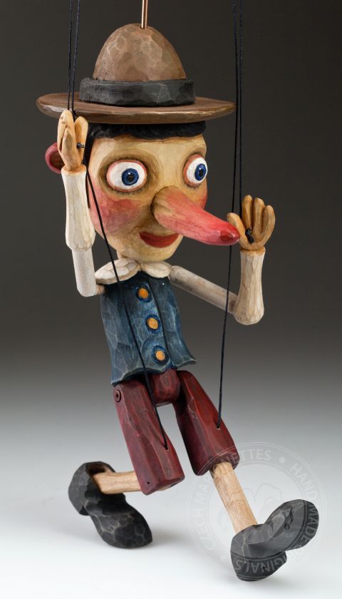 Pinocchio v klobouku