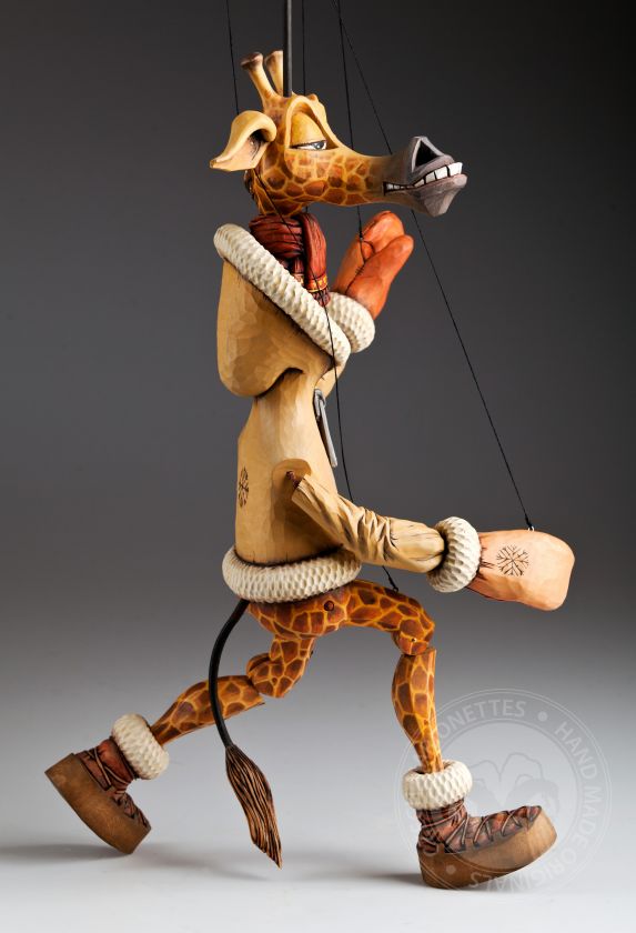 Wood Craft Model Giraffe by CHJ