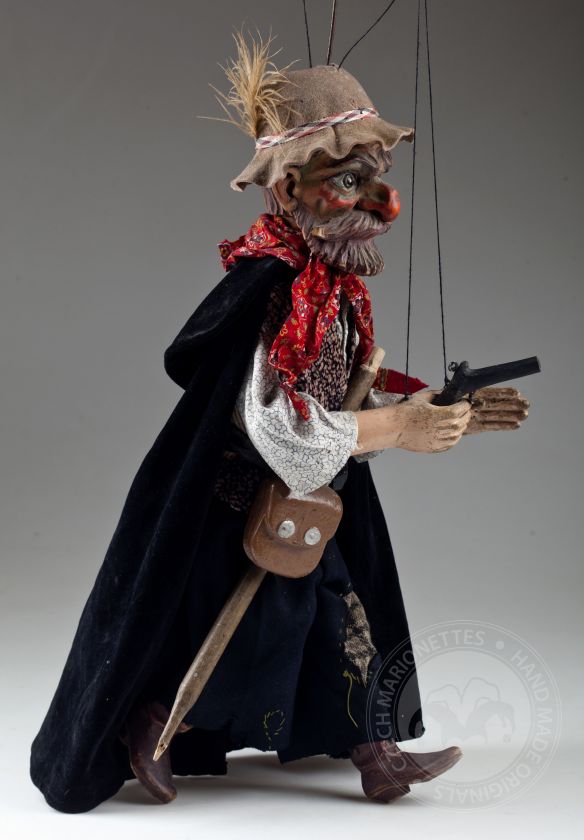 Robber - antique marionette