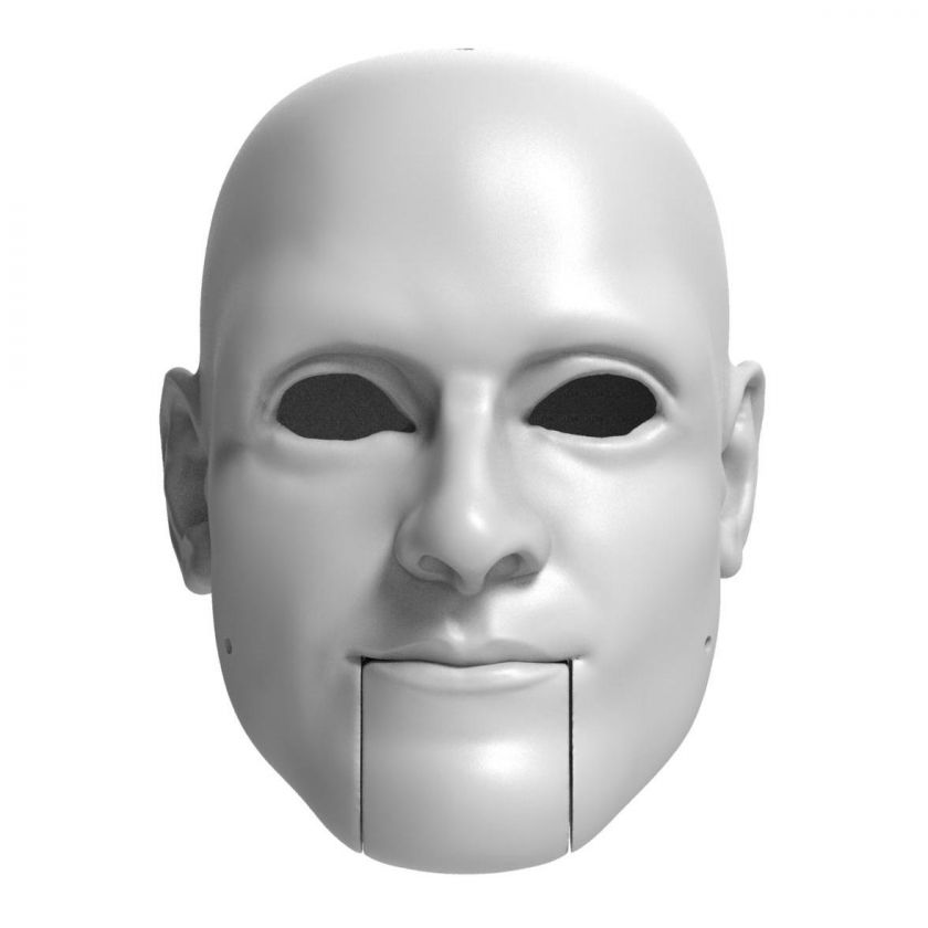 3D Model hlavy hrdiny pro 3D tisk