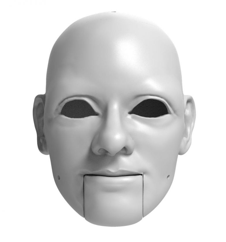 3D Model of honest man's head for 3D print