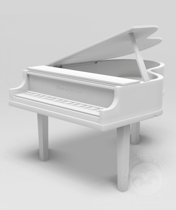 3D Model piana pro 3D tisk