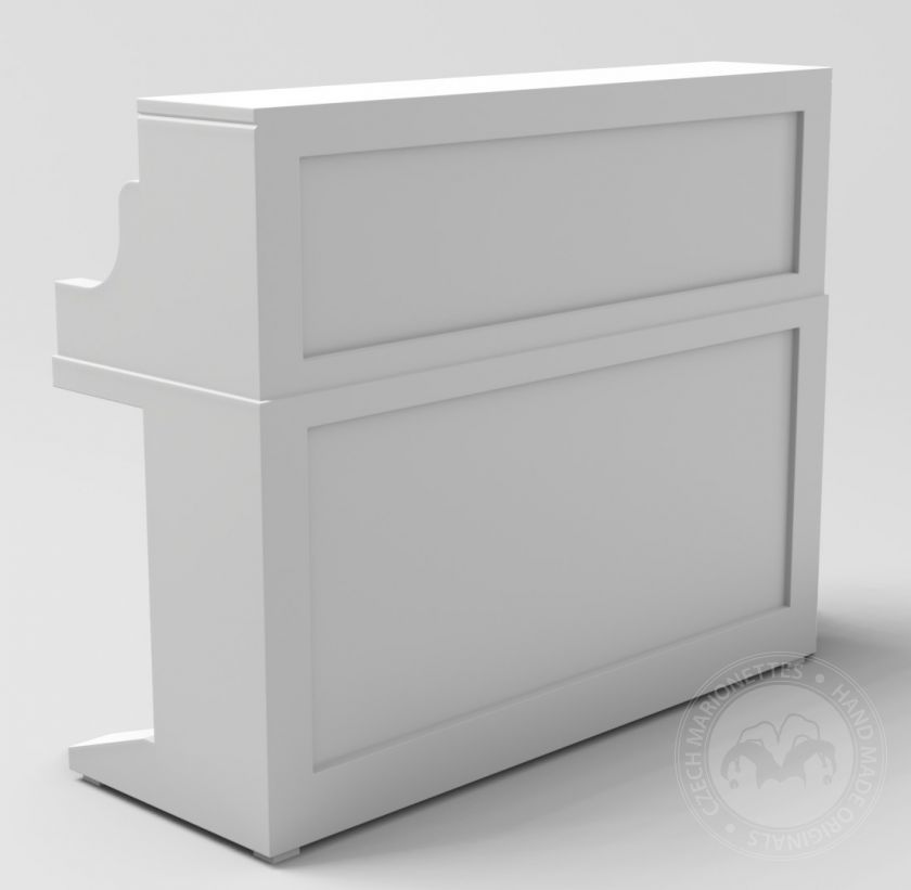 Piano model for 3D printing 460x380x170 mmx