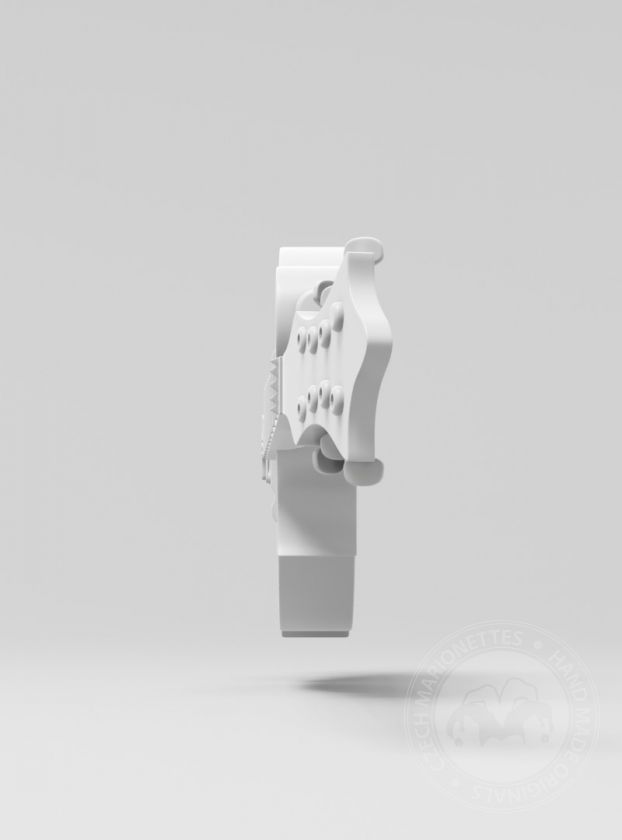 Mandolinemodel für den 3D-Druck