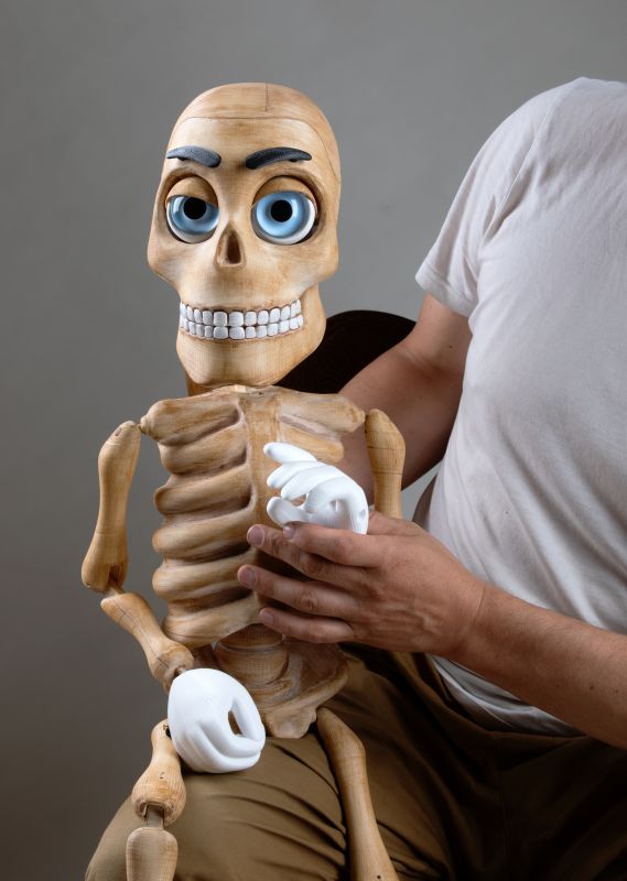 Donnie The ultimate ventriloguist puppet skeleton