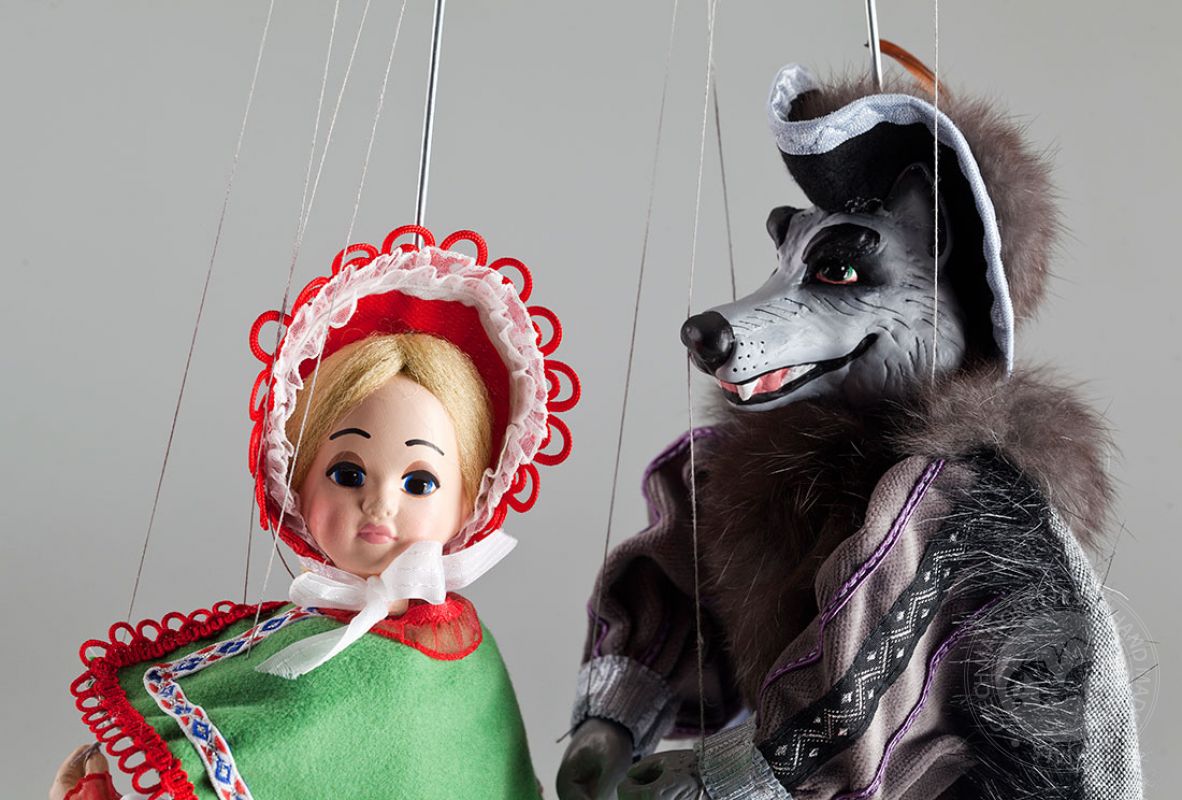 Little Red Riding Hood And Wolf Marionettes Marionettes Cz