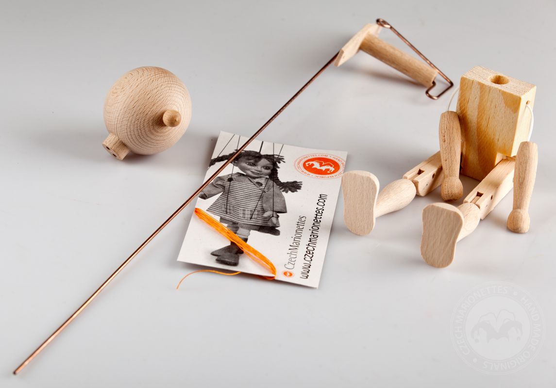 Mini Anymator DIY Kit – Assemble Your Own Wooden String Puppet