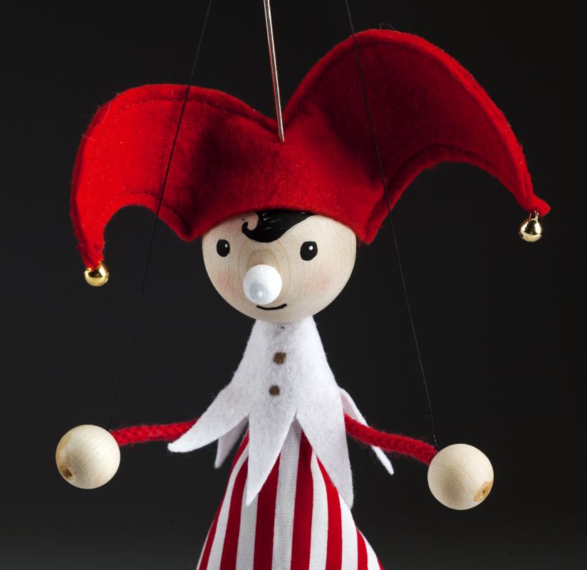 Little Jester Handmade Puppet